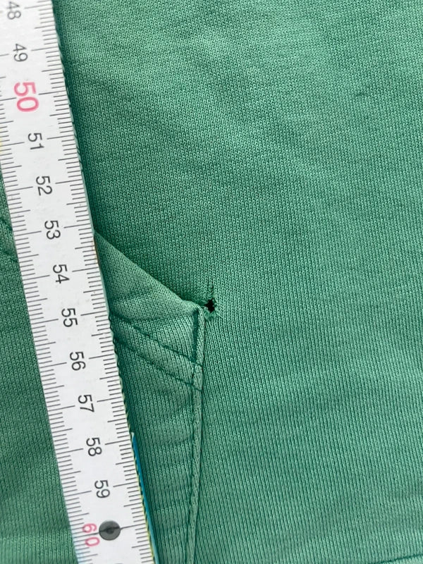 Supreme Metallic Rib Hooded Sweatshir(Størelse Large)
