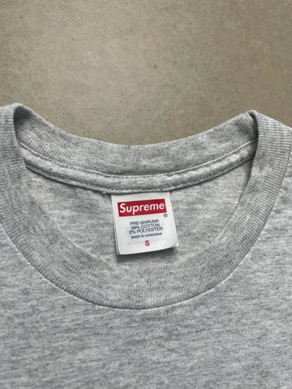 Supreme Wu-Tang Clan RZA Tee Ash Grey Men's - FW25(Størelse Small)