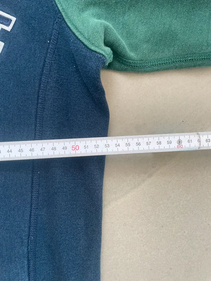 Supreme Color Blocked Arc Logo Hooded Sweatshirt (Størelse Medium)