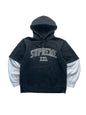 Supreme XXL Hooded Sweatshirt(Størelse Large )