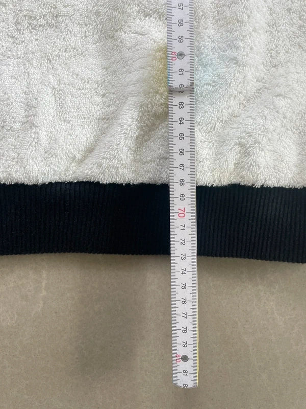 Supreme Terry Crewneck White Men's - SS17(Størelse X-Large)