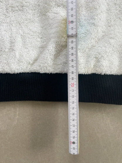 Supreme Terry Crewneck White Men's - SS17(Størelse X-Large)