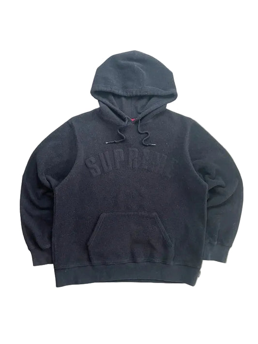 Supreme Polartec Hooded Sweatshirt (FW18)(Størelse Medium)