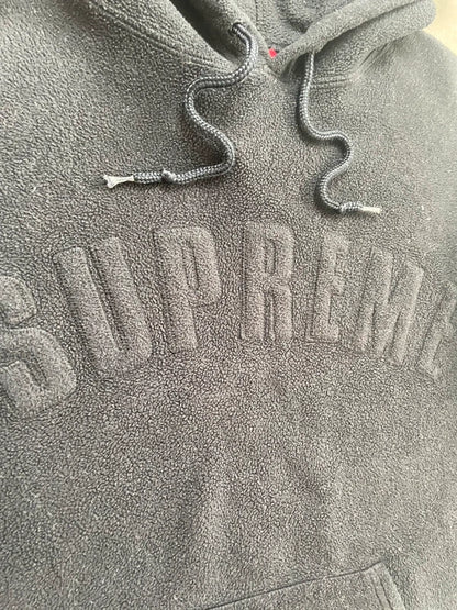 Supreme Polartec Hooded Sweatshirt (FW18)(Størelse Medium)