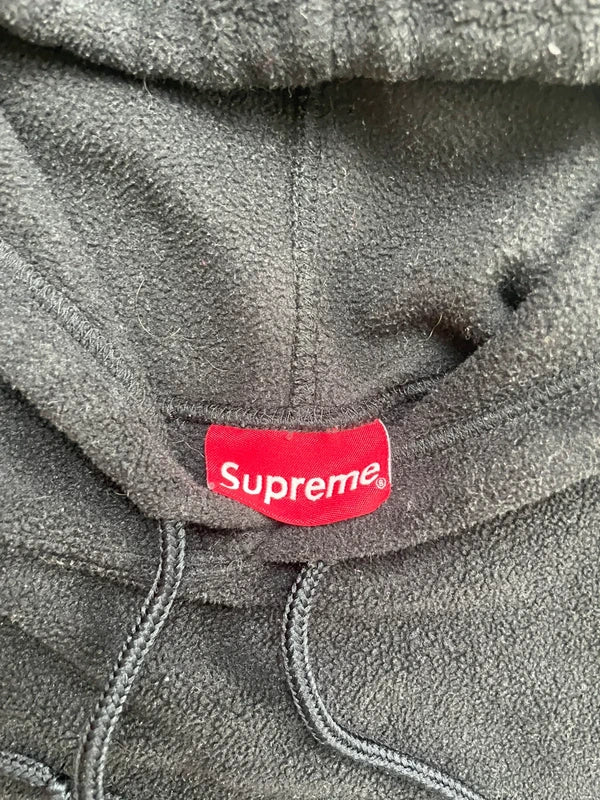Supreme Polartec Hooded Sweatshirt (FW18)(Størelse Medium)
