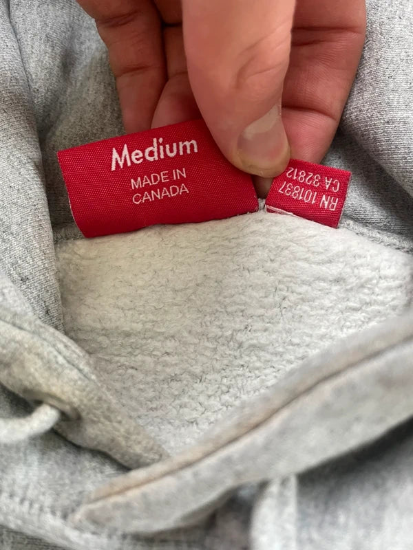 Supreme New York Hoodie(Størelse Medium)