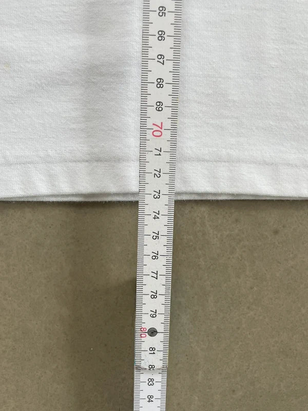 Supreme Chenille Arc Logo S/S Top White Men's - FW19(Størelse Medium)