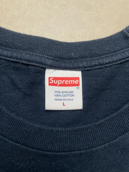 Supreme Apes Tee Navy Men's - SS21(Størelse Large)