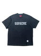 Supreme Twill Applique S/S Top Black Men's - FW24 (Størelse Large)