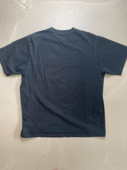Supreme Twill Applique S/S Top Black Men's - FW24 (Størelse Large)