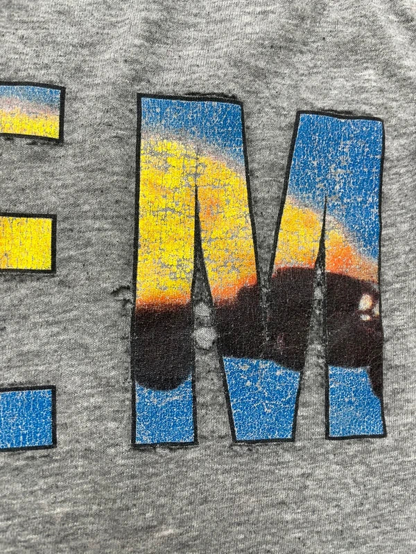 Supreme Crash Tee Heather Grey Men's - FW17(Størelse Medium)