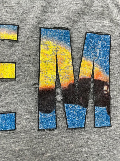 Supreme Crash Tee Heather Grey Men's - FW17(Størelse Medium)