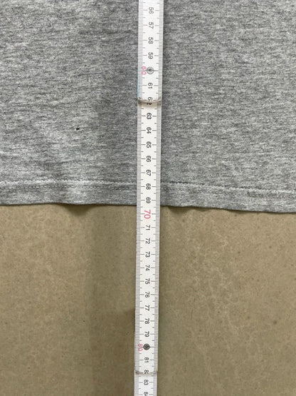 Supreme Crash Tee Heather Grey Men's - FW17(Størelse Medium)