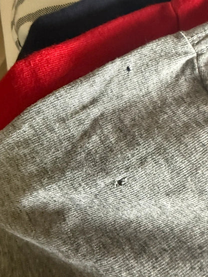 Supreme Crash Tee Heather Grey Men's - FW17(Størelse Medium)