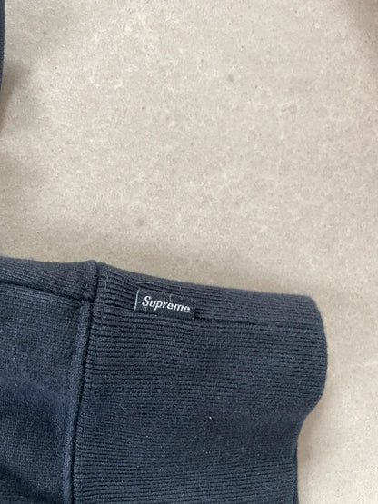 Supreme Love or Hate Hooded Sweatshirt Black Men's - FW18(Størelse Large)
