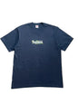 Supreme Box Logo Tee (FW23) Navy Men's - FW23(Størelse Medium)