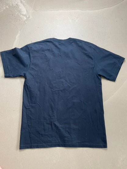 Supreme Box Logo Tee (FW23) Navy Men's - FW23(Størelse Medium)