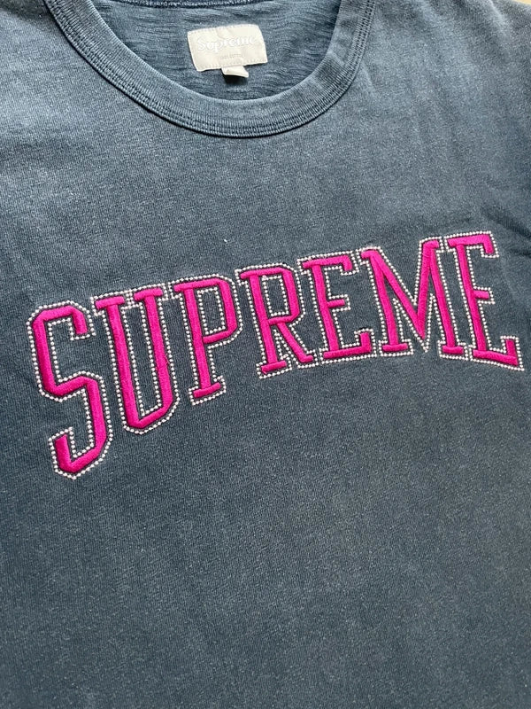 Supreme "Dotted Arc" T-shirt(Størelse Large)