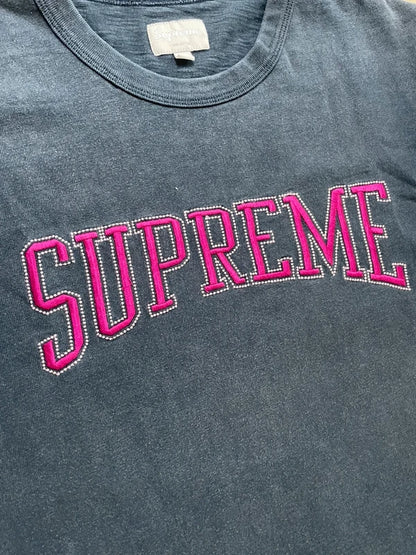 Supreme "Dotted Arc" T-shirt(Størelse Large)