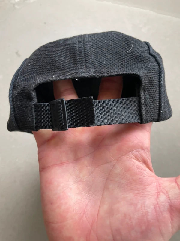 Supreme Pique Piping Camp Cap(Størelse en størelse)