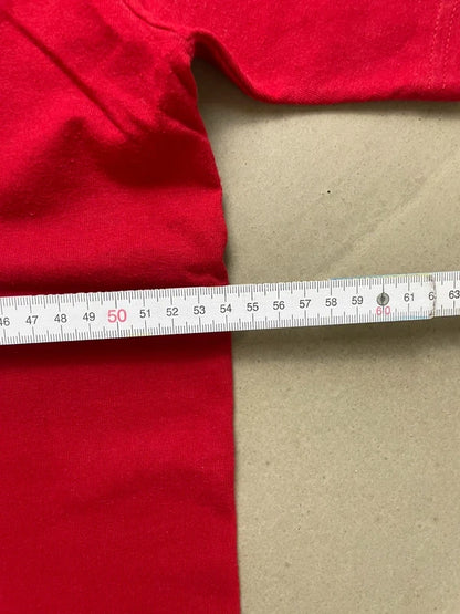 Supreme Tonal Box Logo Tee Red Men's - SS23(Størelse Medium)