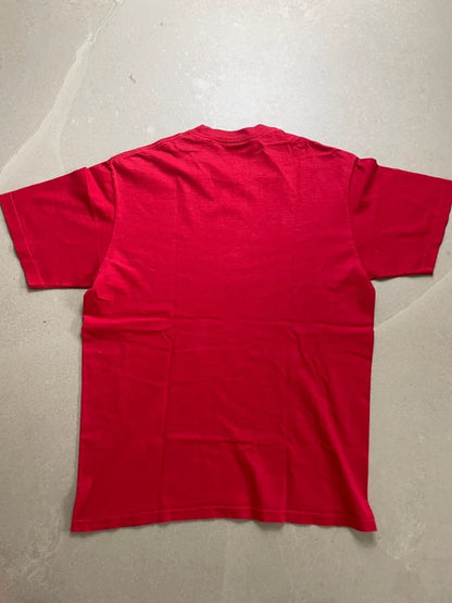 Supreme Tonal Box Logo Tee Red Men's - SS23(Størelse Medium)