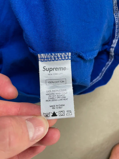 Supreme Contrast Stitch Pocket Tee(X-Large)