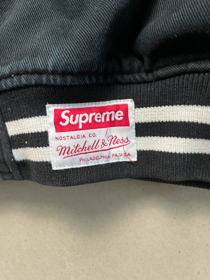Supreme Mitchell &amp; Ness Doughboy Twill Varsity Jacket(Størelse Medium)