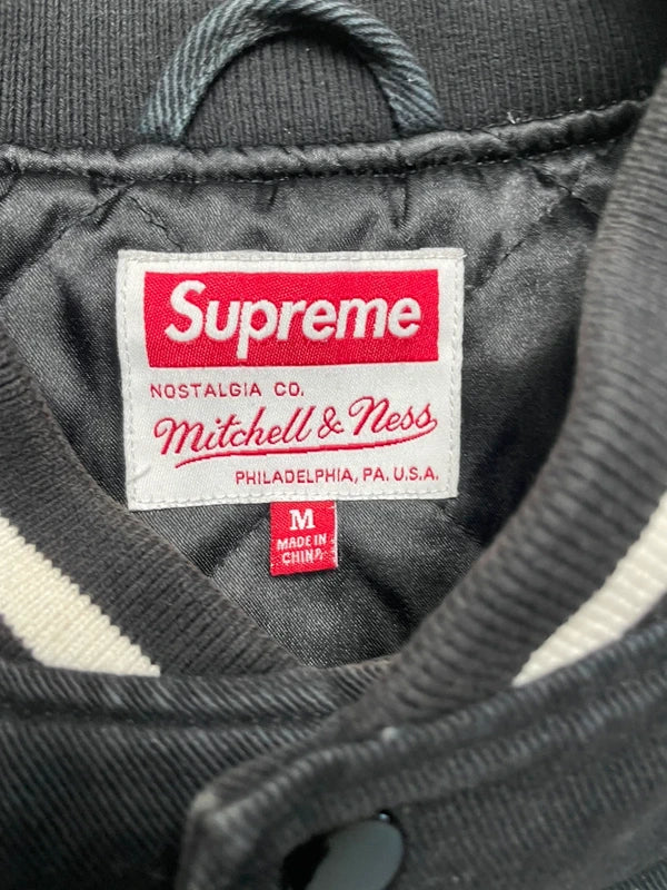 Supreme Mitchell &amp; Ness Doughboy Twill Varsity Jacket(Størelse Medium)