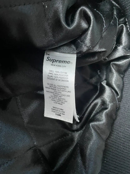 Supreme Mitchell &amp; Ness Doughboy Twill Varsity Jacket(Størelse Medium)