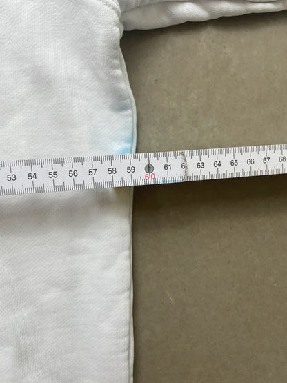 Supreme Nike Jewel Crewneck White(Størelse Large)