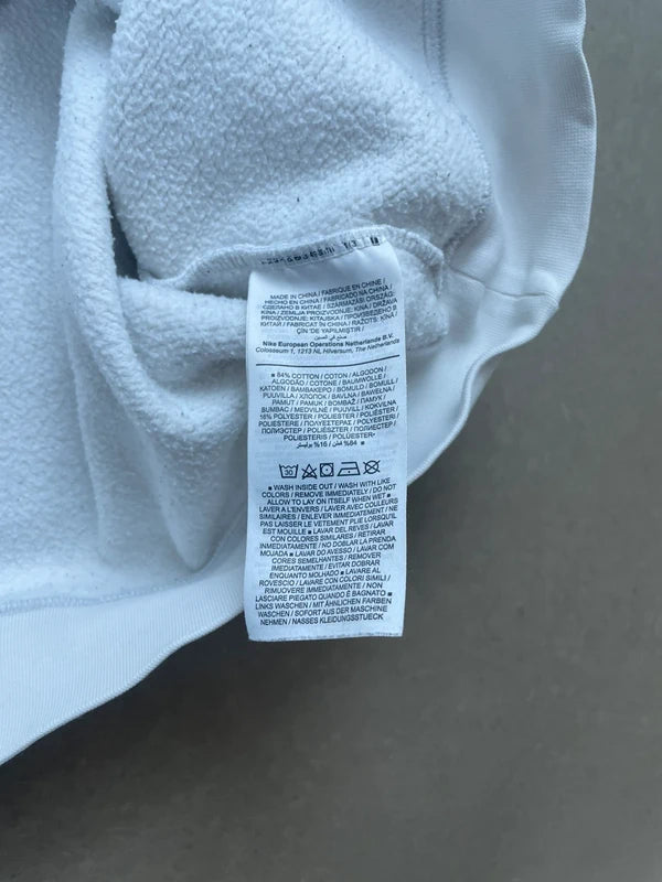 Supreme Nike Jewel Crewneck White(Størelse Large)