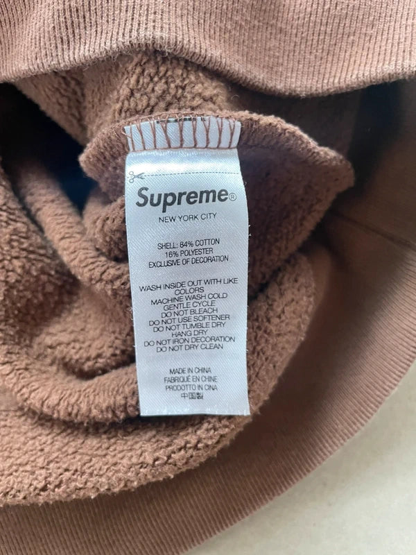 Supreme Beaded Hooded Sweatshirt(Størelse Small)
