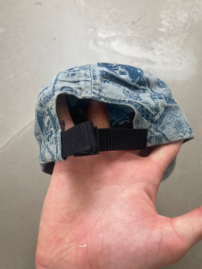 Supreme 100 Dollar Bill Camp Cap(Størelse en størelse)