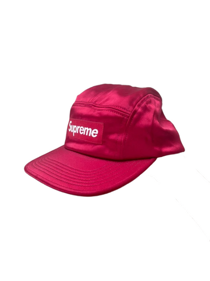 Supreme Satin Camp Cap(Størelse en størelse)