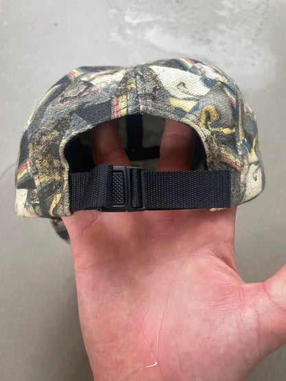 Supreme Camp cap Camo(Størelse en størelse)