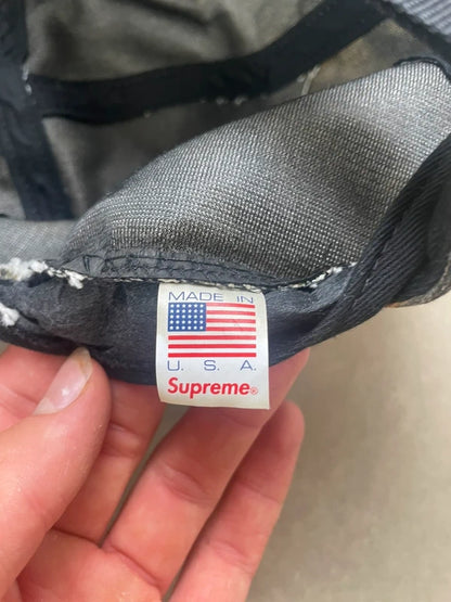 Supreme Camp cap Camo(Størelse en størelse)
