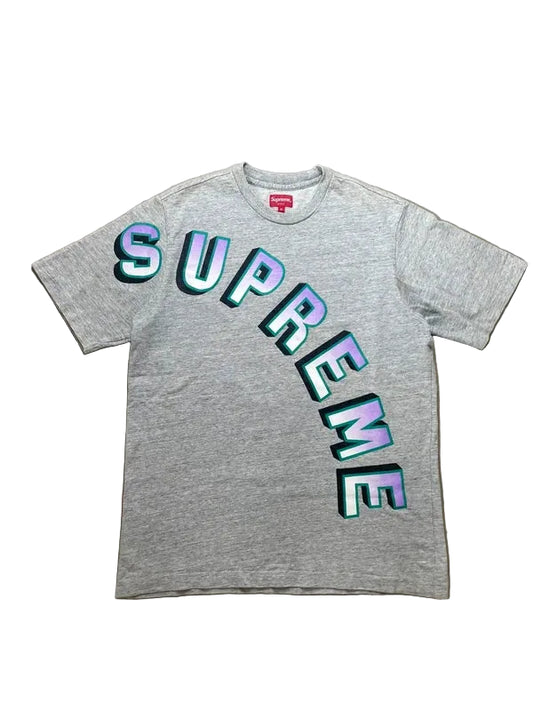 Supreme Gradient Arc Top Heather Grey Men's - SS18(Størelse Medium)