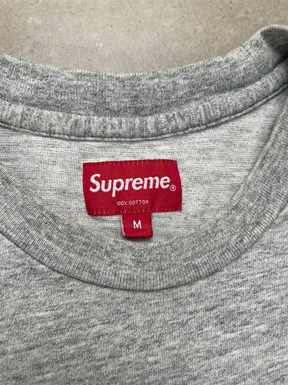 Supreme Gradient Arc Top Heather Grey Men's - SS18(Størelse Medium)