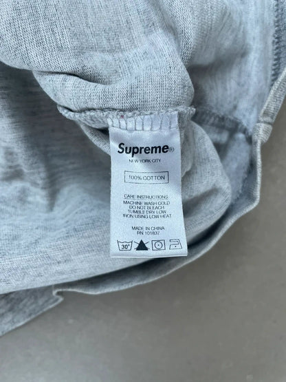 Supreme Gradient Arc Top Heather Grey Men's - SS18(Størelse Medium)
