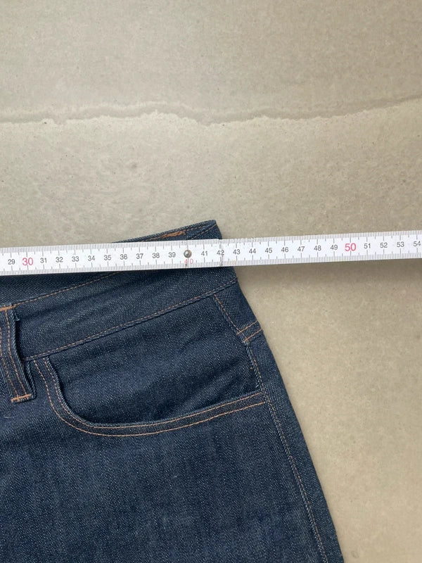 Calm Raw Denim Jeans(Størelse Medium)