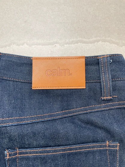 Calm Raw Denim Jeans(Størelse Medium)