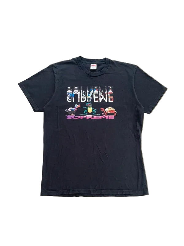 Supreme Friends Tee Black Men's - FW17(Størelse Large)