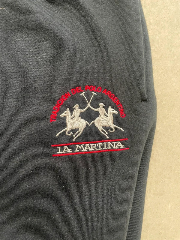 Supreme La Martina Sweatpant Navy Men's - SS26(Størelse Large)