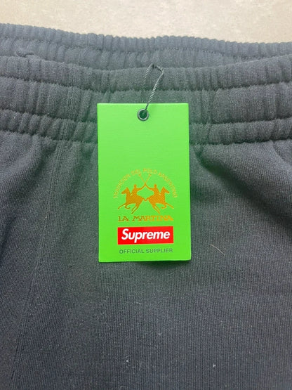 Supreme La Martina Sweatpant Navy Men's - SS26(Størelse Large)