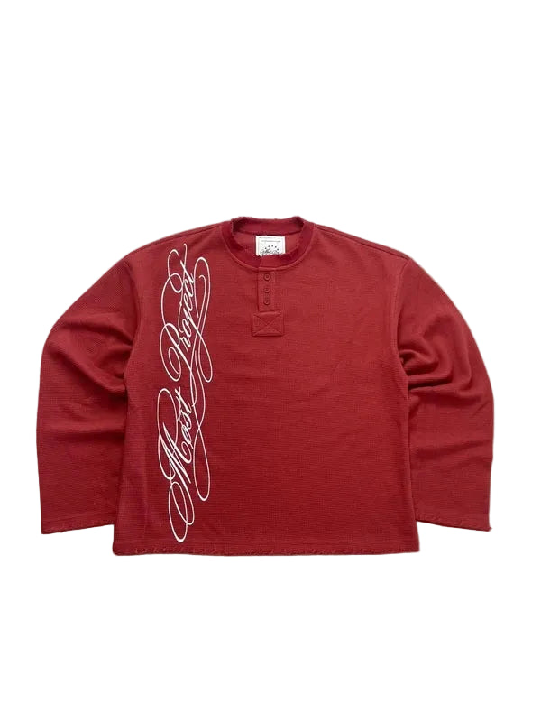 Møst Project Waffle Knit Longsleeve(Størelse Small)
