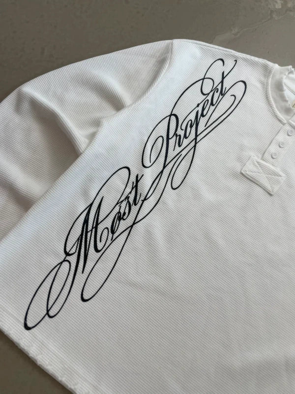 Møst Project Waffle Knit Longsleeve(Størelse Small)