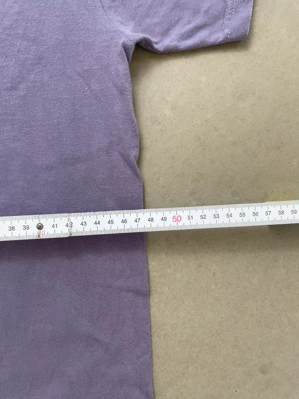Supreme Futura Box Logo Tee Dusty Purple Men's - SS24(Størelse Small)