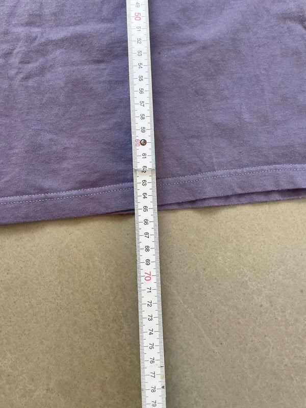 Supreme Futura Box Logo Tee Dusty Purple Men's - SS24(Størelse Small)