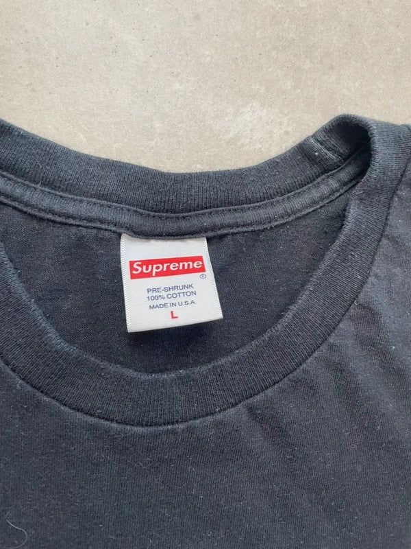 Supreme Ganesha Tee Dark Slate Men's - SS18(Størelse Large)